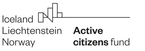 Logo programu Aktywni Obywatele Fundusz Krajowy