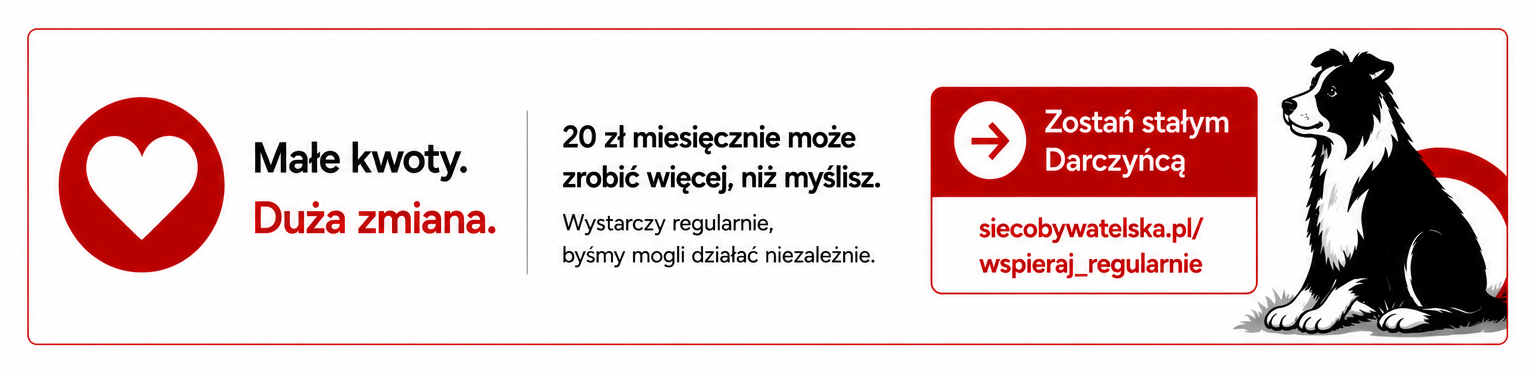 Małe kwoty. Duża zmiana.